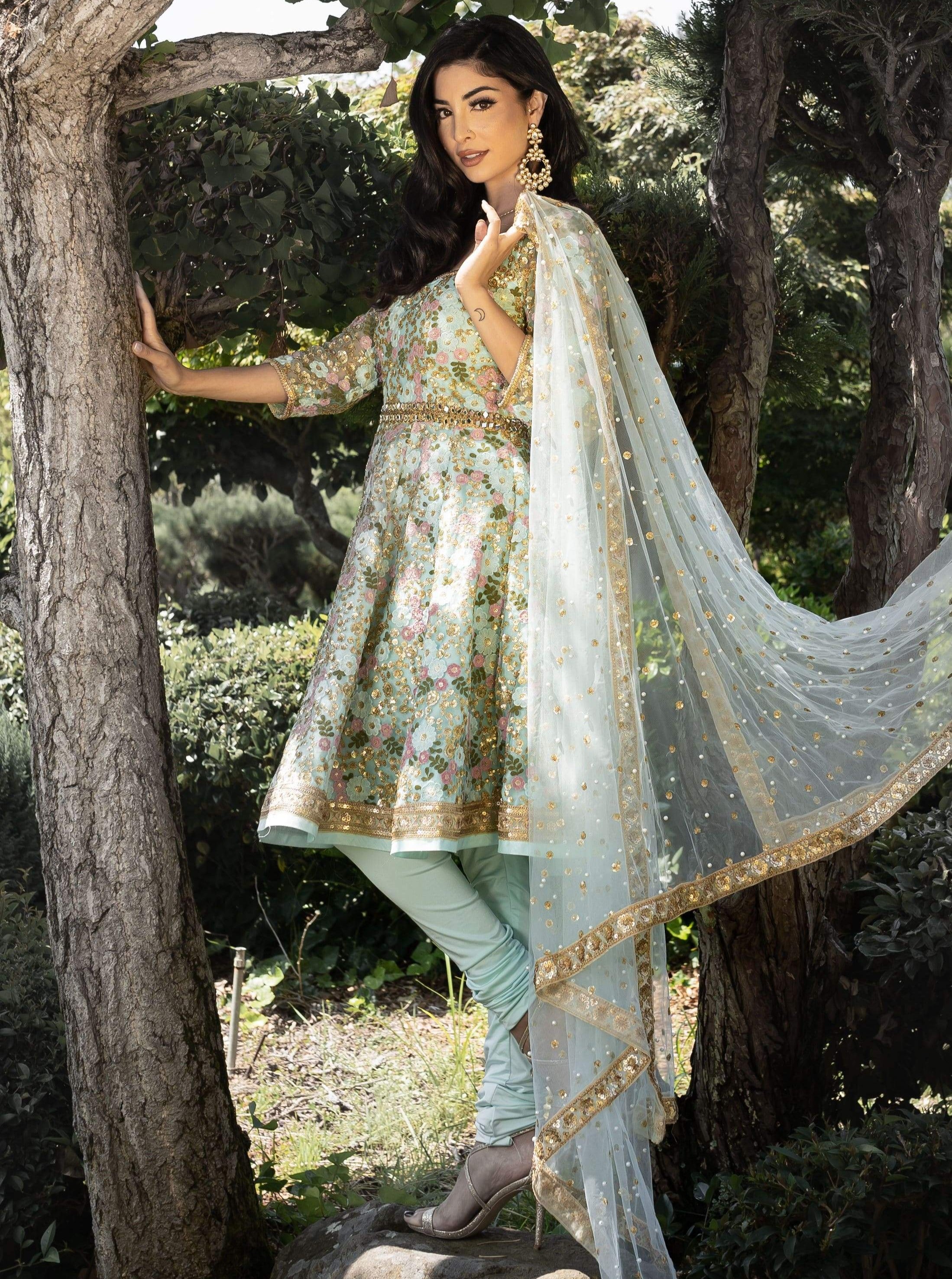 Peplon 8412 Series By Aashirwad Designer Georgette Short Top Anarkali Suit  Collection at Rs 2395 | डिज़ाइनर अनारकली सूट in Surat | ID: 23478880397